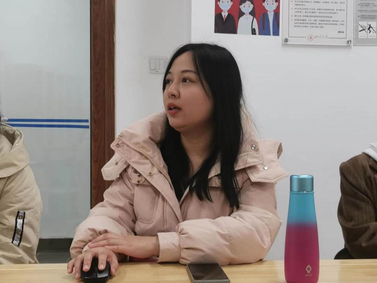 万博max官网王熙央同学做专题分享